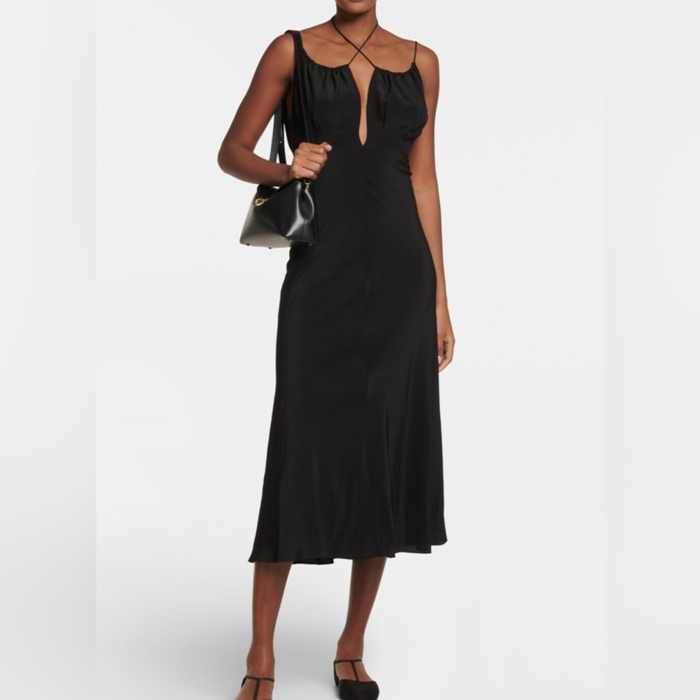 Toteme Halterenck silk Maxi dress